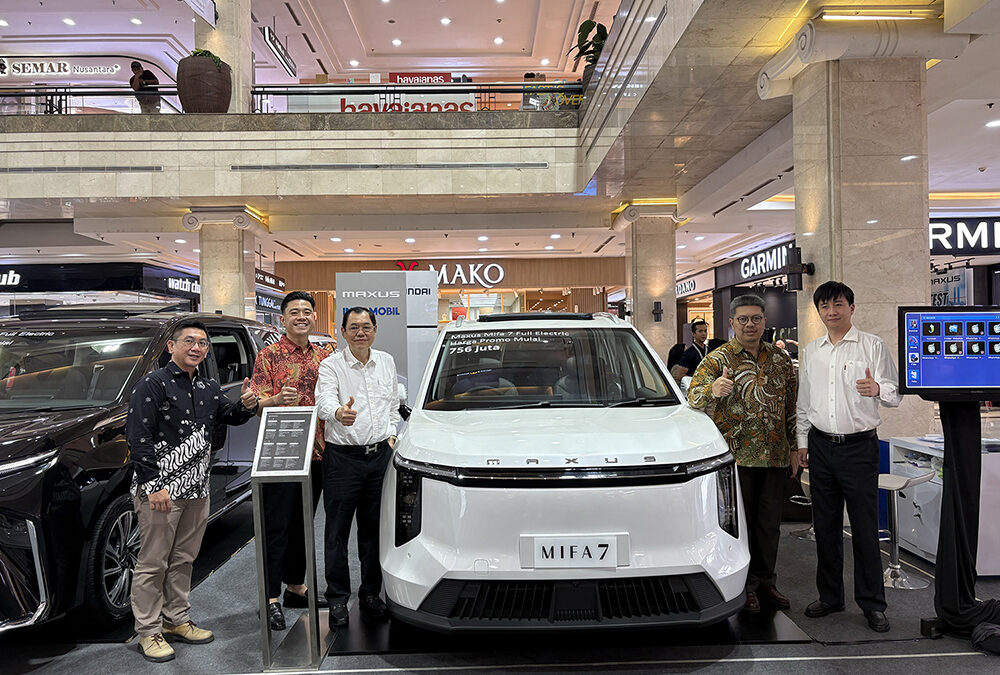 Maxus Hadir di Ambarrukmo Plaza Yogyakarta : Tampilkan MIFA 7 & MIFA 9 sebagai MPV Listrik Mewah Saingan Alphard dan Denza D9