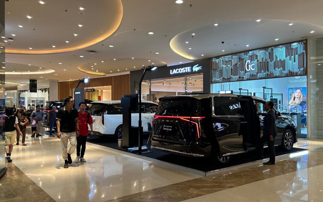 Maxus Hadirkan MIFA 7, MIFA 9, dan MIFA 9 Lombardi Edition di Central Park Mall