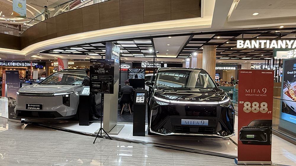 Maxus Hadirkan Pameran Kendaraan Listrik Premium di Living World Alam Sutera
